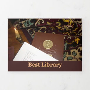 Boeken van de vorige eeuw drieluik kaart