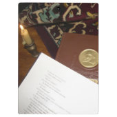 Boeken van de vorige eeuw klembord (Achterkant)