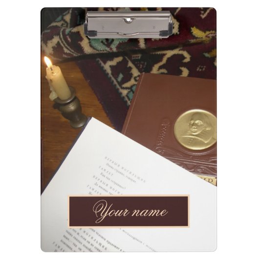 Boeken van de vorige eeuw klembord (Voorkant)