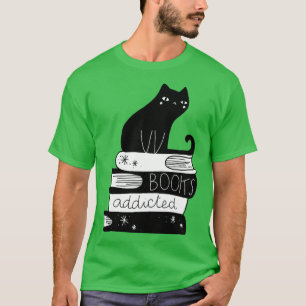 boeken verslaafd t-shirt