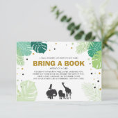Boeken voor baby Breng een boek Safari Animals Oer Informatiekaartje (Staand voorkant)