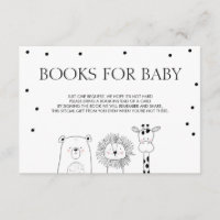 Boeken voor baby Breng een boek zwarte witte diere
