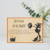 Boeken voor Baby Brewing Halloween Witch Kaart (Staand voorkant)