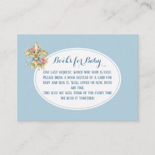 Boeken voor Baby Fleur de Lys Baby Shower bijlage