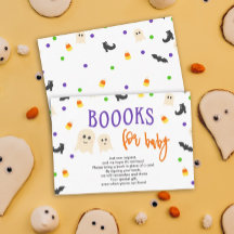 Boeken voor Baby Halloween Shower Baby Book Reques