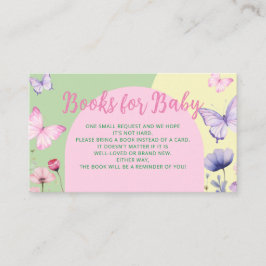 Boeken voor Baby Kaart Baby shower Flat Note Kaart Visitekaartje