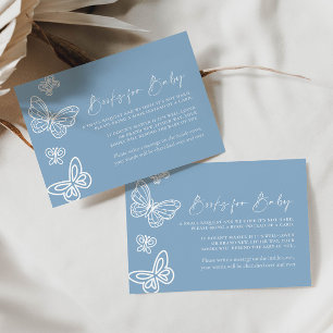 Boeken voor Baby Kaart Daisy Blue Notitiekaartje