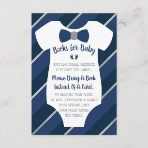 Boeken voor Baby Kaart, Two Little Feet Informatiekaartje