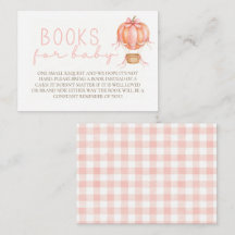 Boeken voor baby Kleine Pompoen Roze Gingham