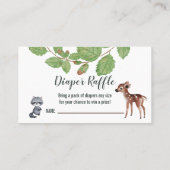 Boeken voor baby-/luierspoeldieren visitekaartje (Achterkant)