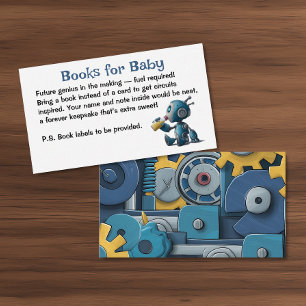 Boeken voor Baby Robot Onderdelen Informatiekaartje