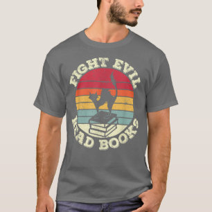 Boeken voor het lezen van boten, kattenlover t-shirt