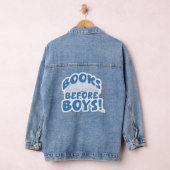 Boeken voor jongens Cheeky Reader Slogan Denim Jacket (Hangar)
