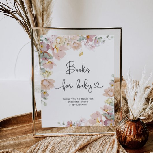 Boeken voor wilde baby poster