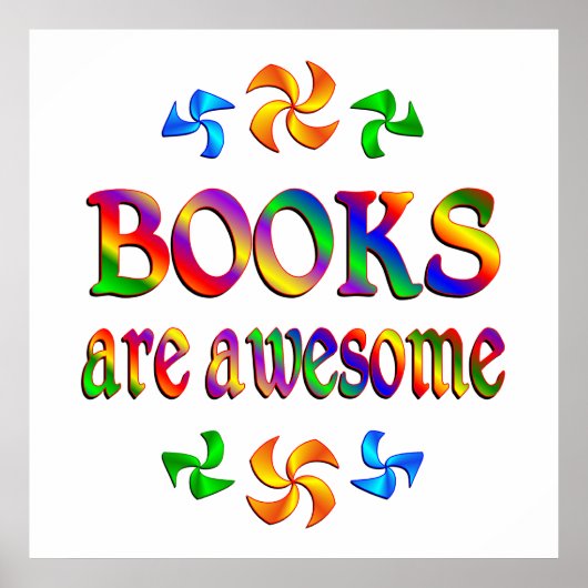 Boeken zijn Geweldige Poster (Voorkant)