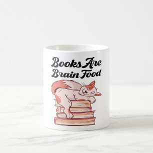 Boeken zijn hersenvoer koffiemok