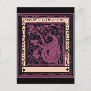 Boeken zijn voor de geest briefkaart