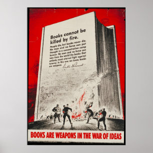 Boeken zijn wapens poster