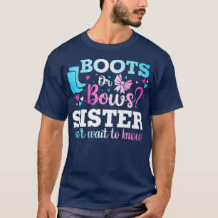 Boeken Zuster Geslacht Baby shower onthullen Ann T-shirt