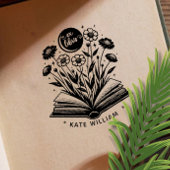 Boekenbloei Custom ex libris Zelfinktende Stempel