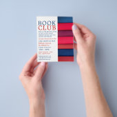 Boekenclub Adverteren Flyer (Hand)