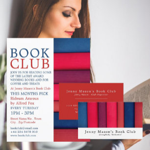 Boekenclub Adverteren Flyer