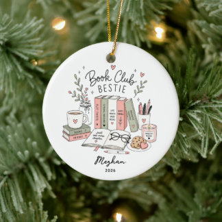 Boekenclub Beste Vriendin Ornament