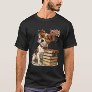 Boekenclub Blaft Leeshondenbril T-shirt