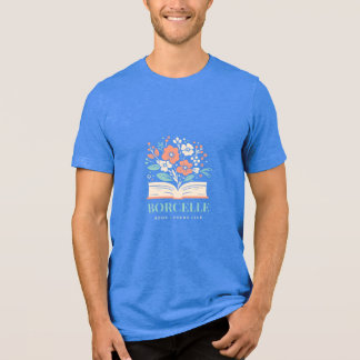 Boekenclub Bloem T Shirt Cadeau voor Boekenliefheb
