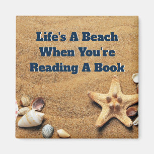 Boekenclub Lover Beach Thlein Reading Magneet