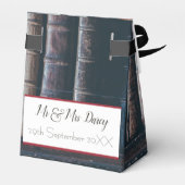  Boekenkast Favor Box Bedankdoosjes (Achterkant)