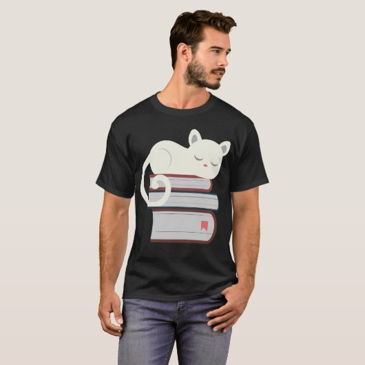 Boekenkast T-shirt (Voorkant volledig)