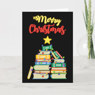 Boekenkerstboom II Kaart