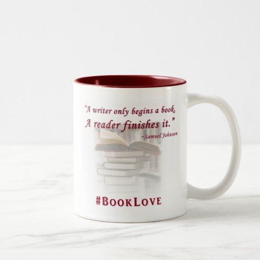 #Boekenliefde mok (Rechts)