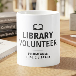 Boekenliefhebber Bibliotheekvrijwilliger Aangepast Koffiemok