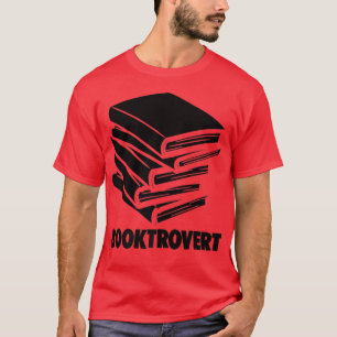 Boekenliefhebber Boekennerd Boekenwurm Introvert B T-shirt