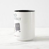 Boekenliefhebber Coffee Cup | literaire gift Mok (Midden)