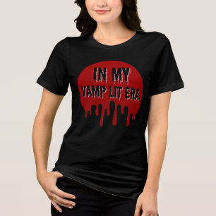 Boekenliefhebber in mijn Vamp Lit-tijdperk Tri-Blend Shirt
