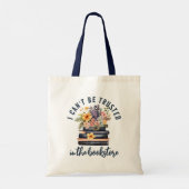 Boekenliefhebber kan niet worden vertrouwd boekhan tote bag (Achterkant)