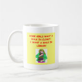 boekenliefhebber koffiemok (Links)