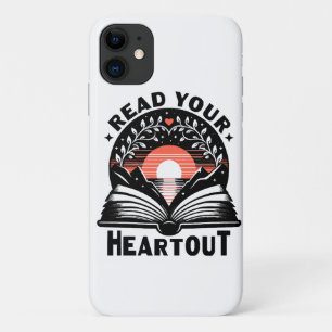 Boekenliefhebber Lees Je Hart Uit Boekennerd iPhone 11 Hoesje