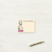 Boekenliefhebber Lezer Post-it® Notes (Op bureau)