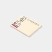 Boekenliefhebber Lezer Post-it® Notes (Schuin)