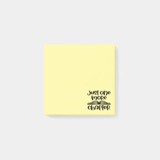 Boekenliefhebber Notities Post-it® Notes (Voorkant)