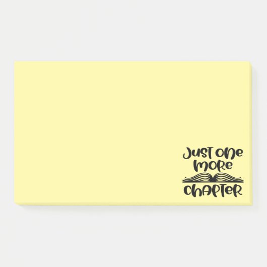 Boekenliefhebber Notities Post-it® Notes (Voorkant)