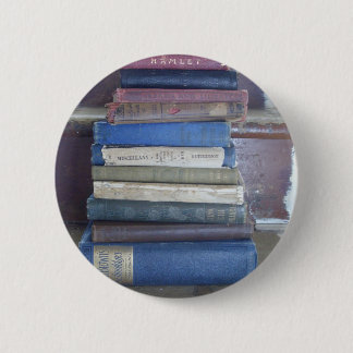 boekenliefhebber ronde button 5,7 cm