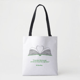 Boekenliefhebbers Classic Quote Draagtas