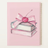 Boekenliefhebbers Coquette  Roze Planner (Achterkant)