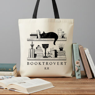 Boekenliefhebber's Cozy Academia Boekverslaafde Mo Tote Bag