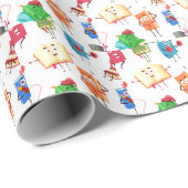 boekenliefstof cadeaupapier (Rol Hoek)